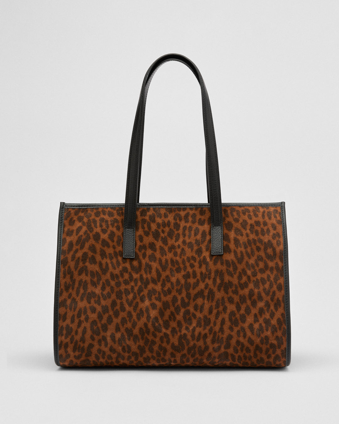 Camille suede animalier nero