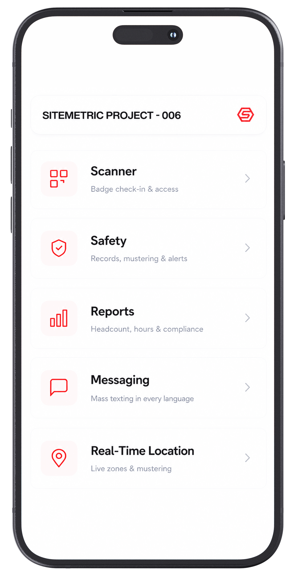 Sitemetric app preview