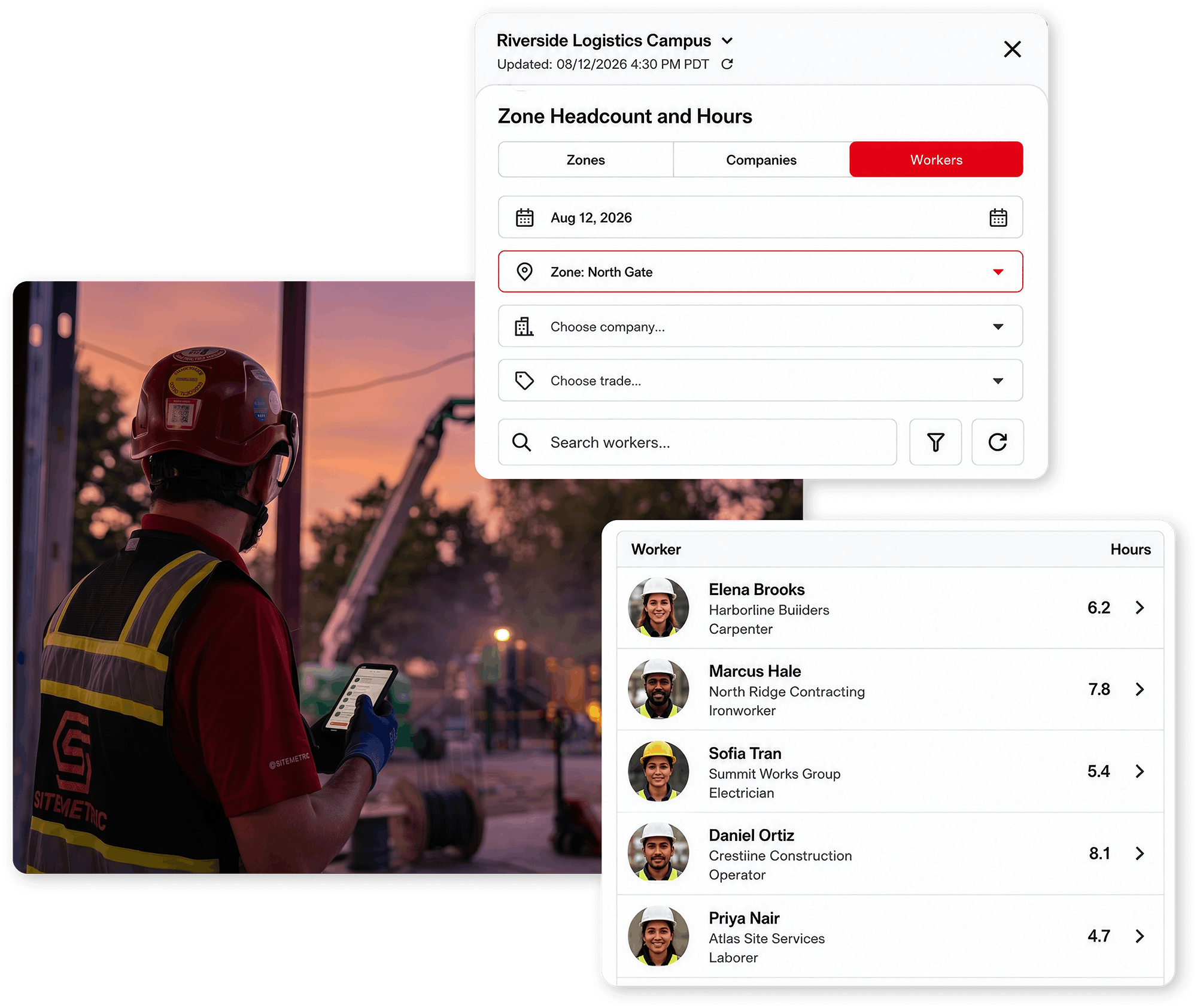 Sitemetric app preview