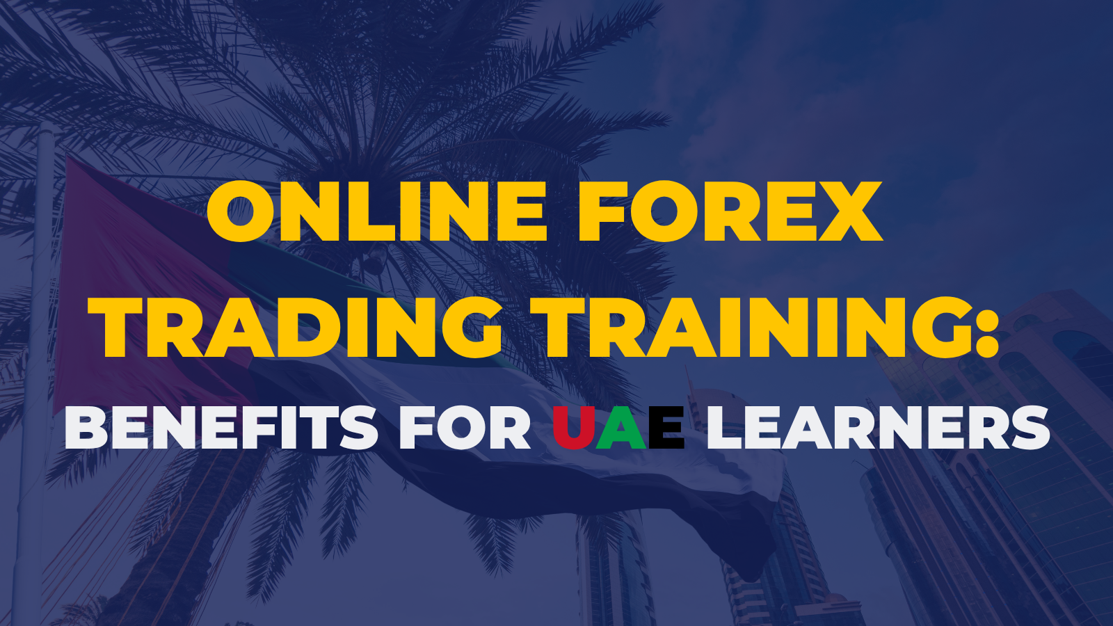 Online Forex Trading Training: Benefits for UAE Learners