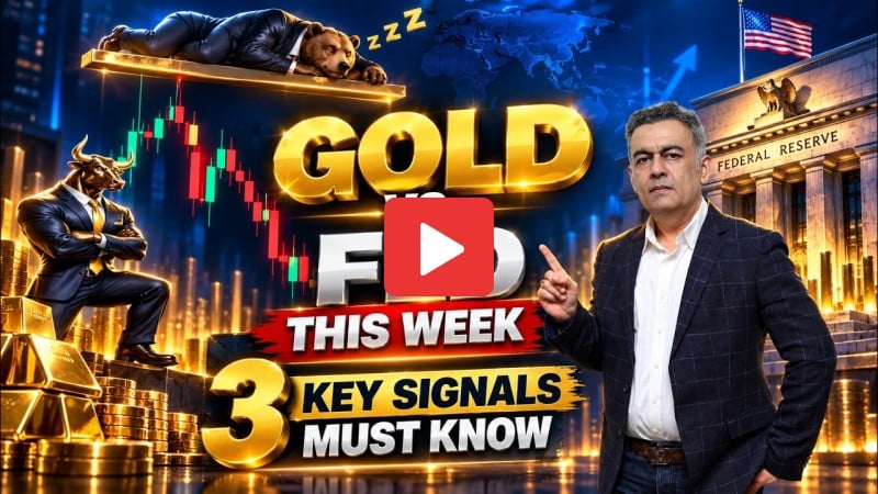 Why did gold crash this time? XAUUSD weekly forecast October 26 to October 30 '26