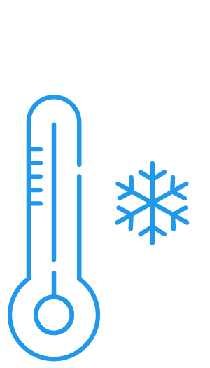 Cooling temperature icon