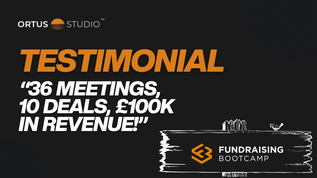 Fundraising Bootcamp testimonial
