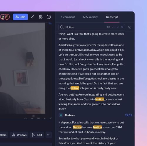 Video Transcription - Generate video meeting transcripts in 2 seconds