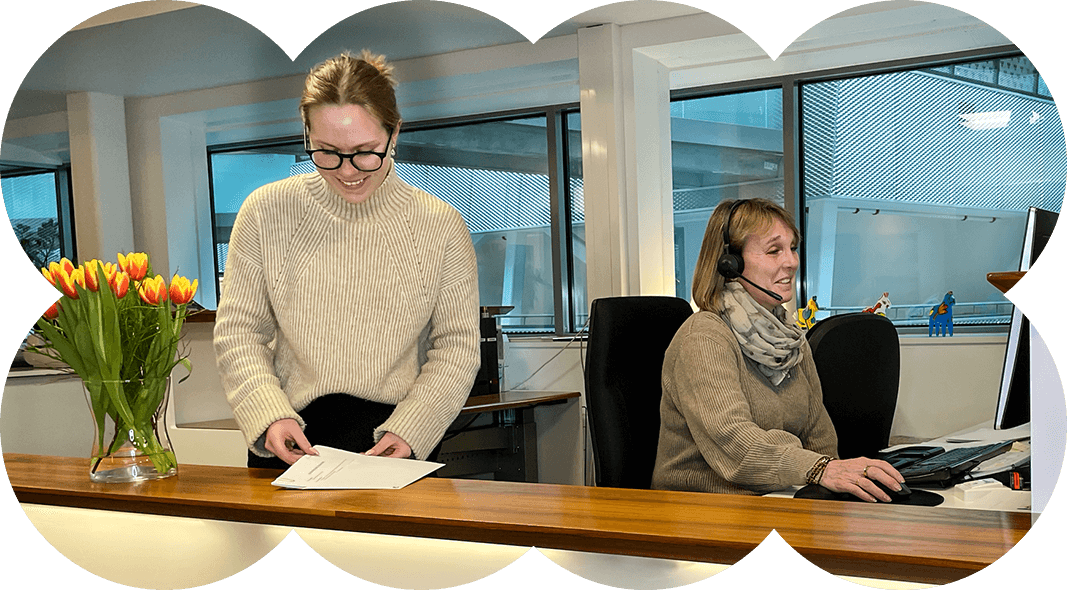 Särnmarks reception.