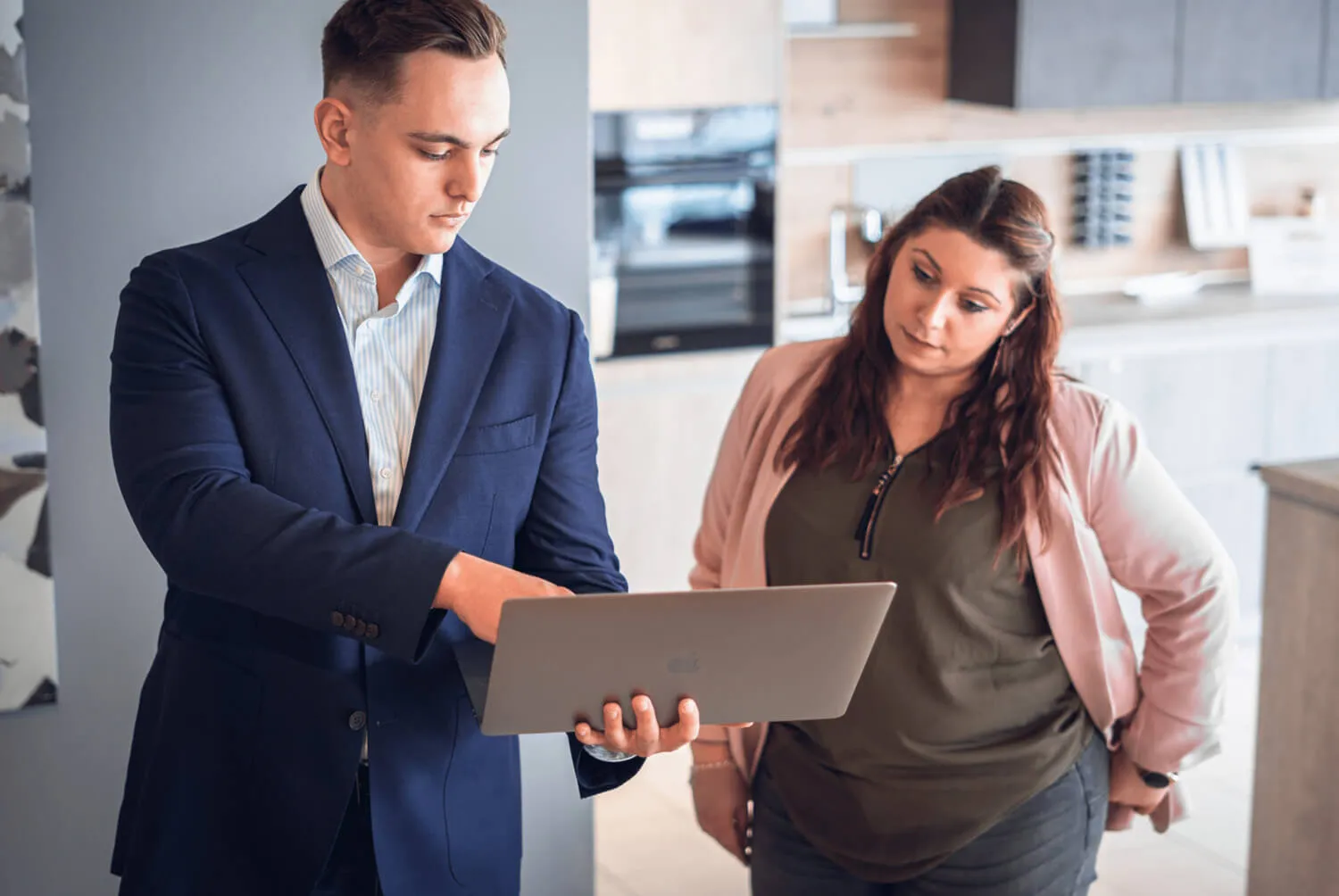 Beratung von David Cordes im Küchenstudio