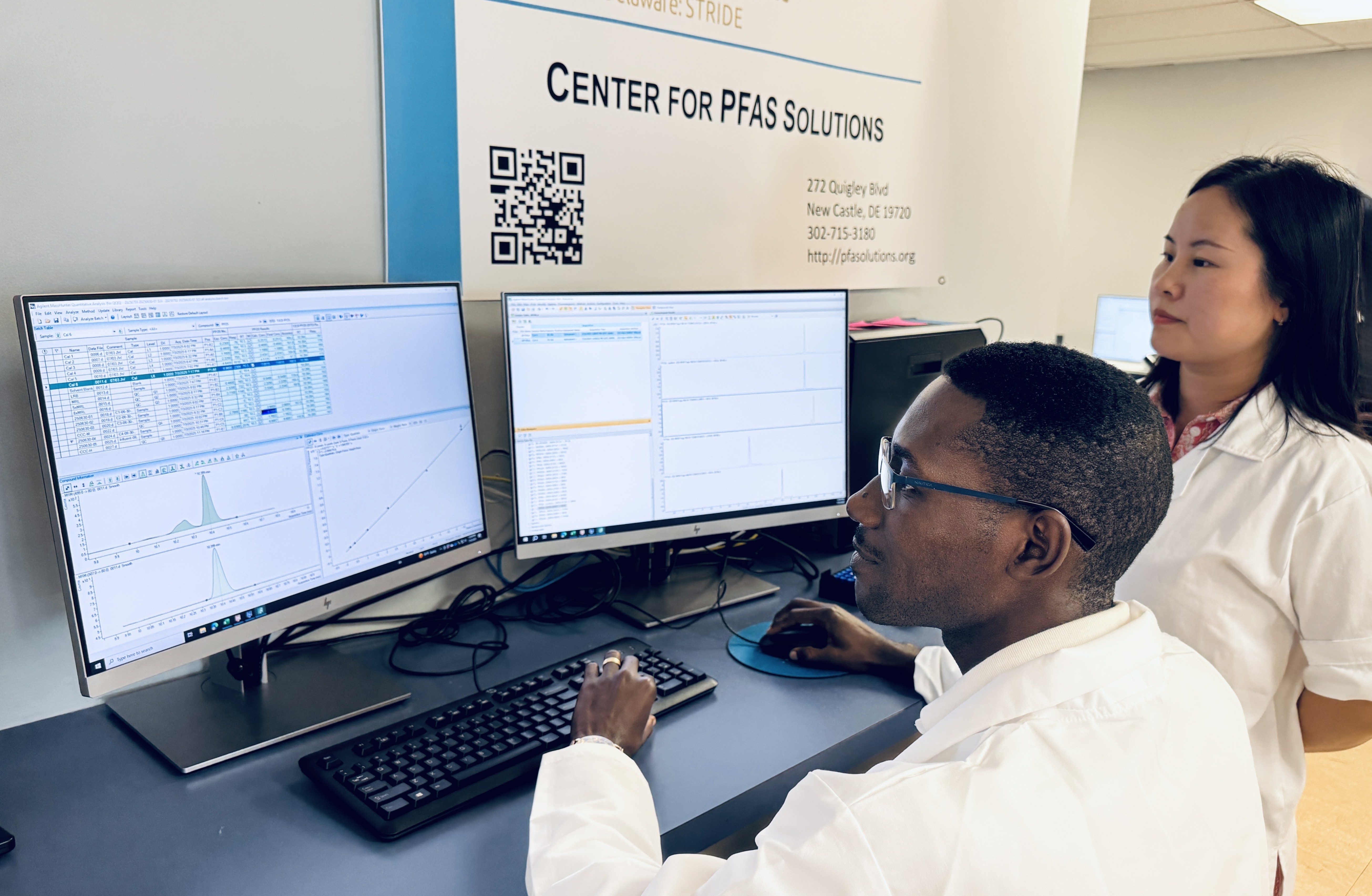 PFAS solutions scientists at work
