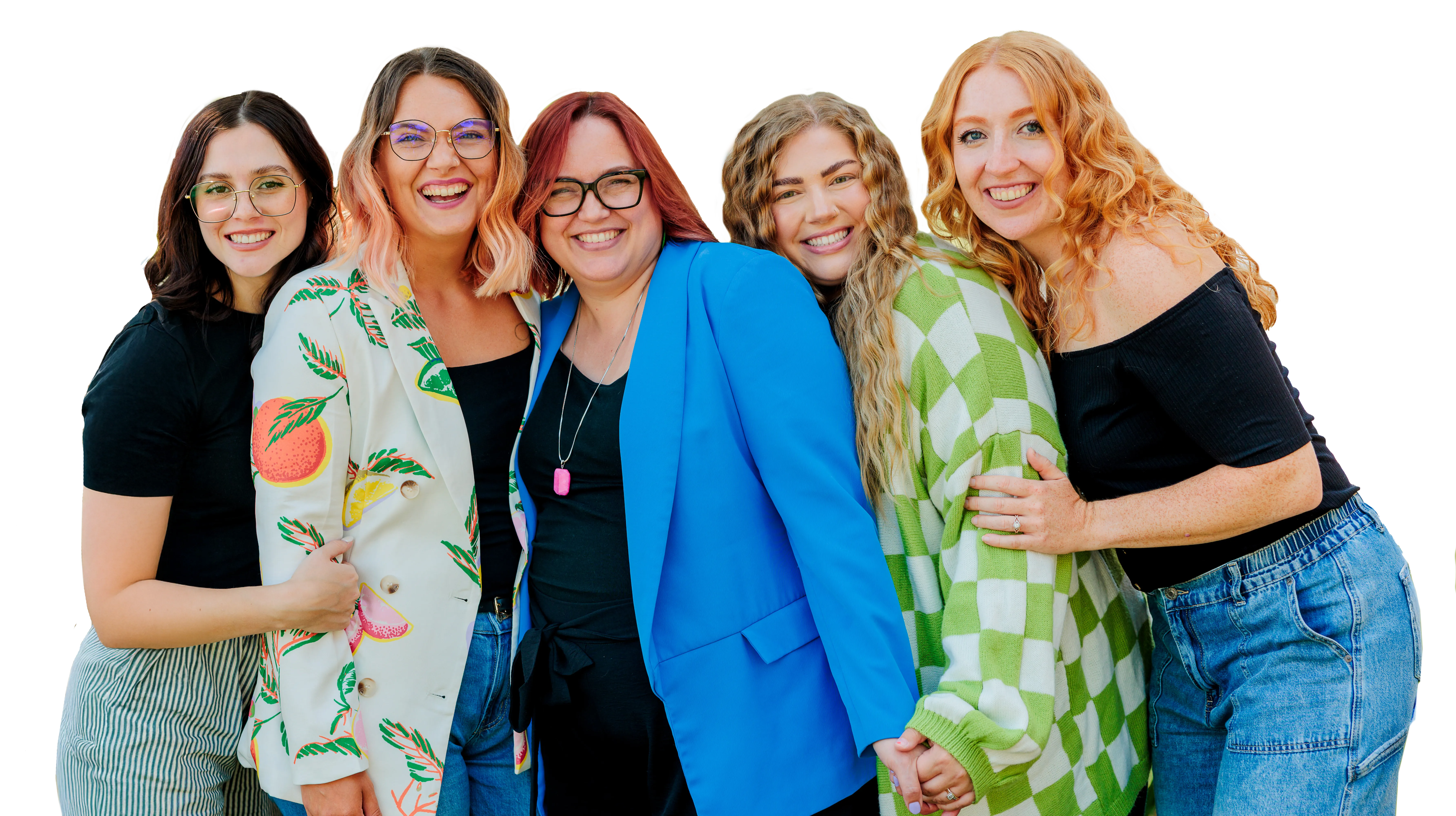 Yellow Lime Team Portrait