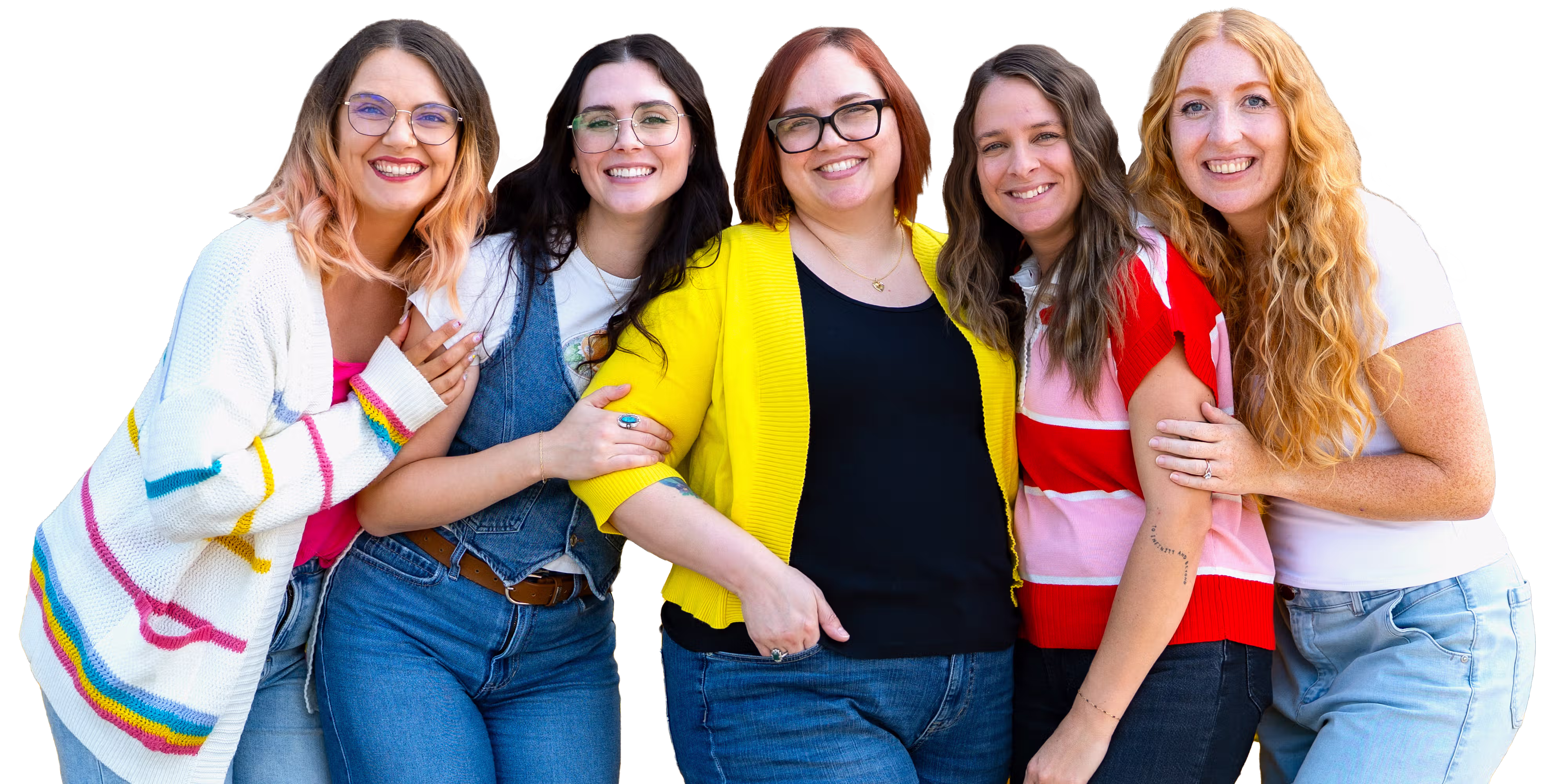 Yellow Lime Team Portrait