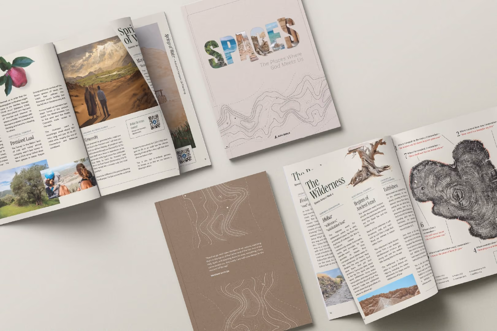 design booklet for local nonprofit festival