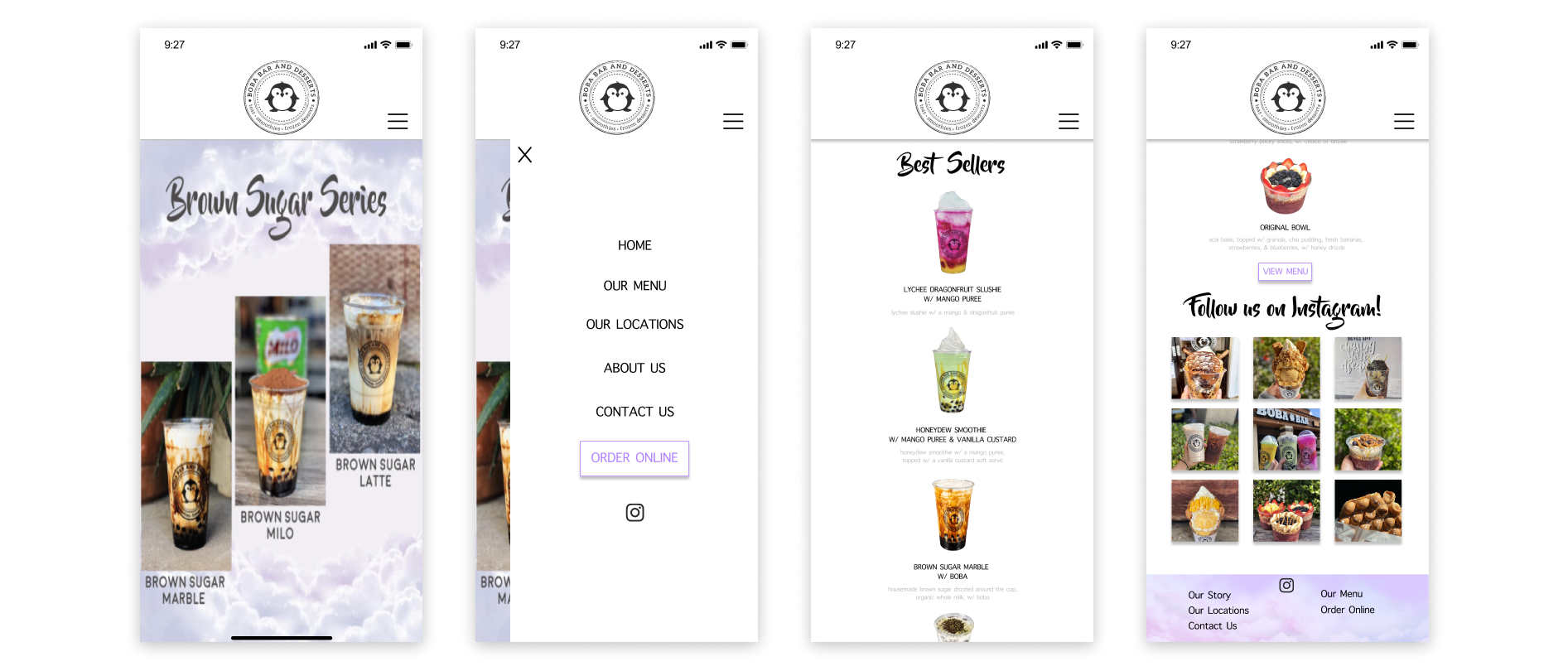 Mobile Design Homepage