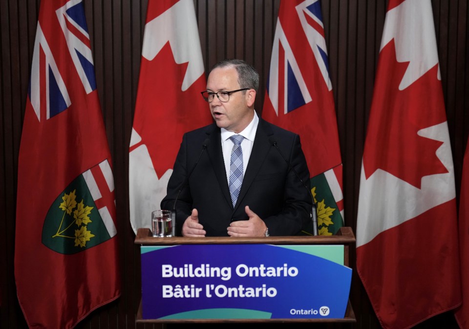 Ontario Attorney General Doug Downey