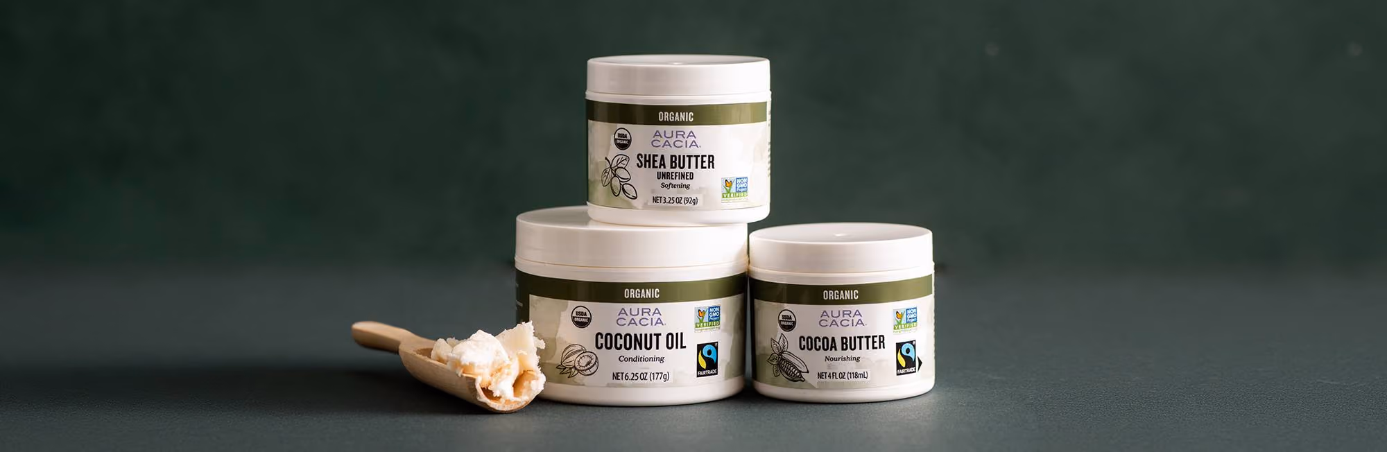 Aura Cacia body butter products