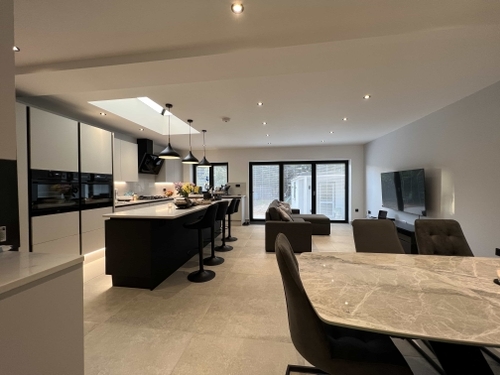 An image of the custom construction build