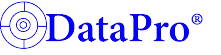 DataPro company logo with a circular target icon to the left of the text.