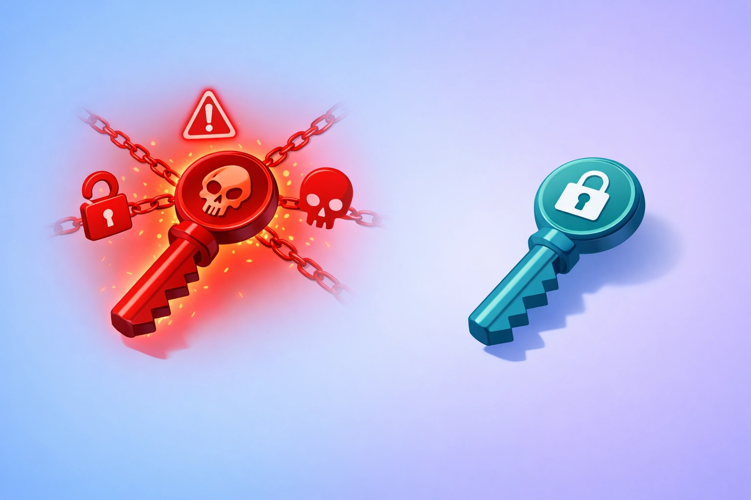 FullAccess key vs FunctionCall key security comparison for blockchain integration