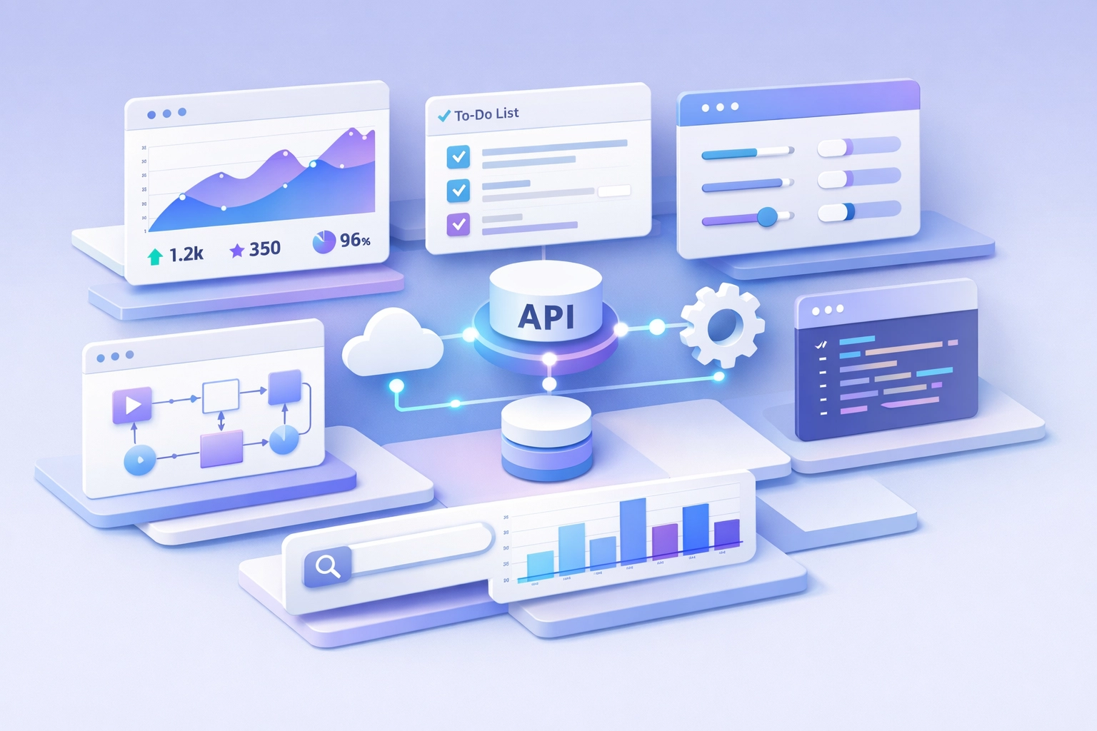 Low-code Web3 toolkit with API connections and workflow integration dashboard