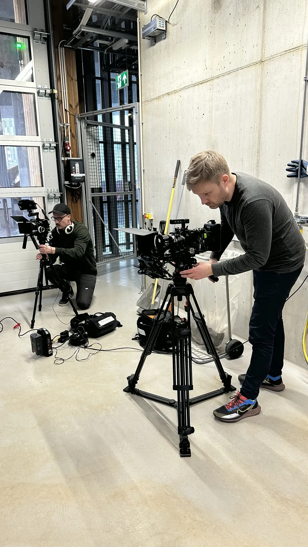 Behind the scenes fra BIR i Bergen – filmproduksjon for KS’ lokalutviklingsprogram, levert av Gefühl.