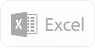 Microsoft Excel logo showing a stylized 'X' and a spreadsheet grid next to the word Excel.