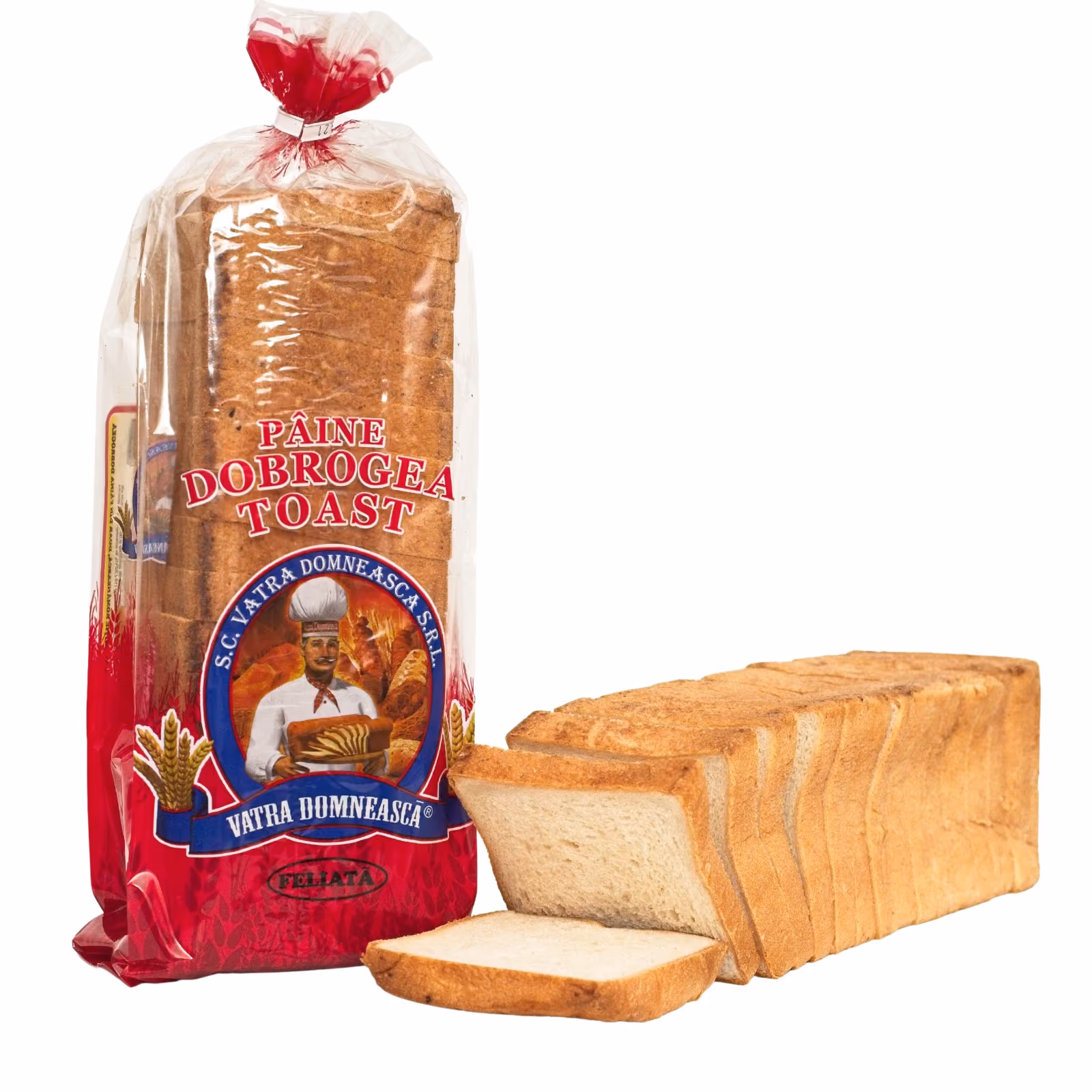Paine Dobrogea Toast Felii 600 gr