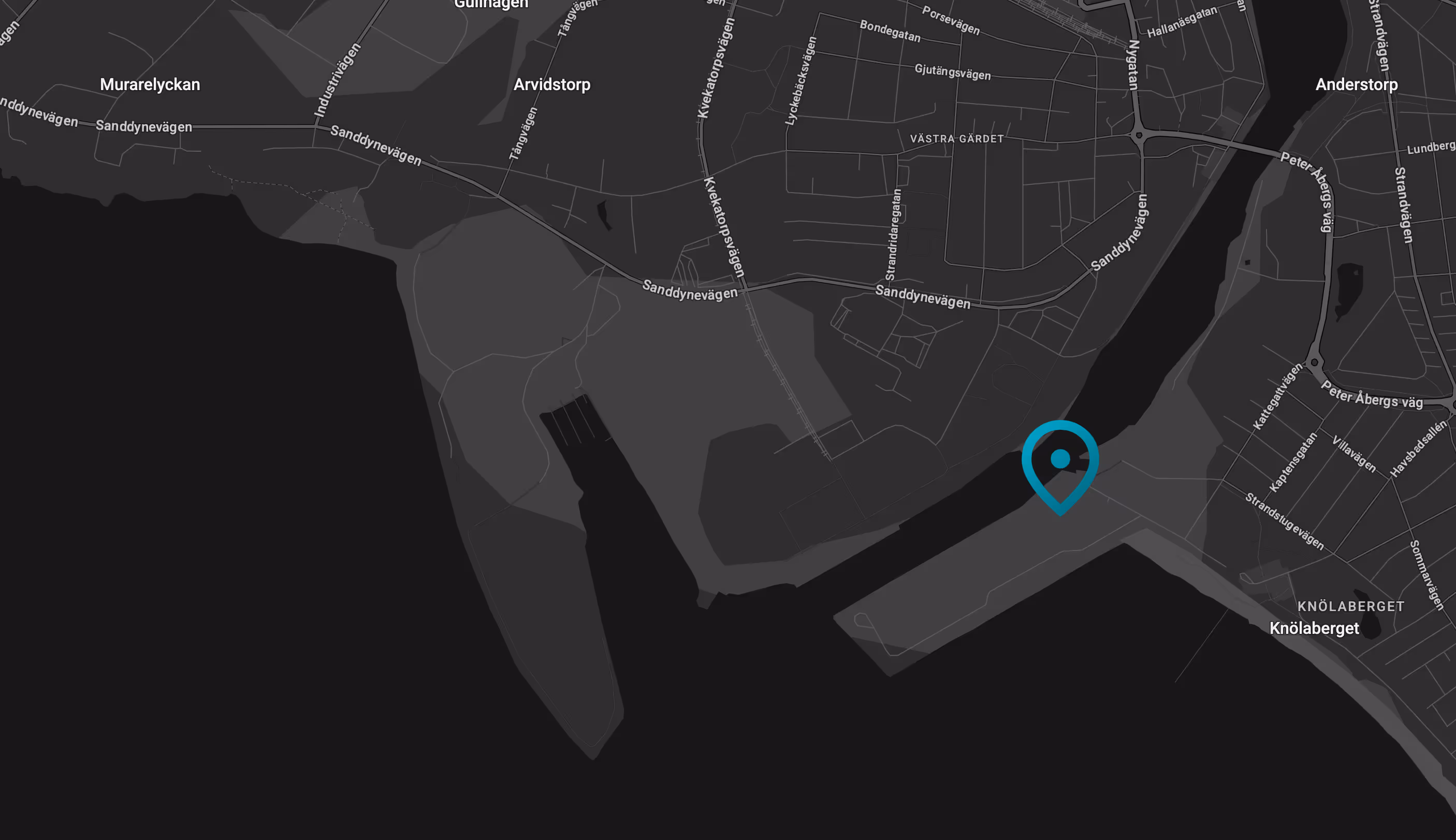 Karta MFitness / Bacchus väg Falkenberg