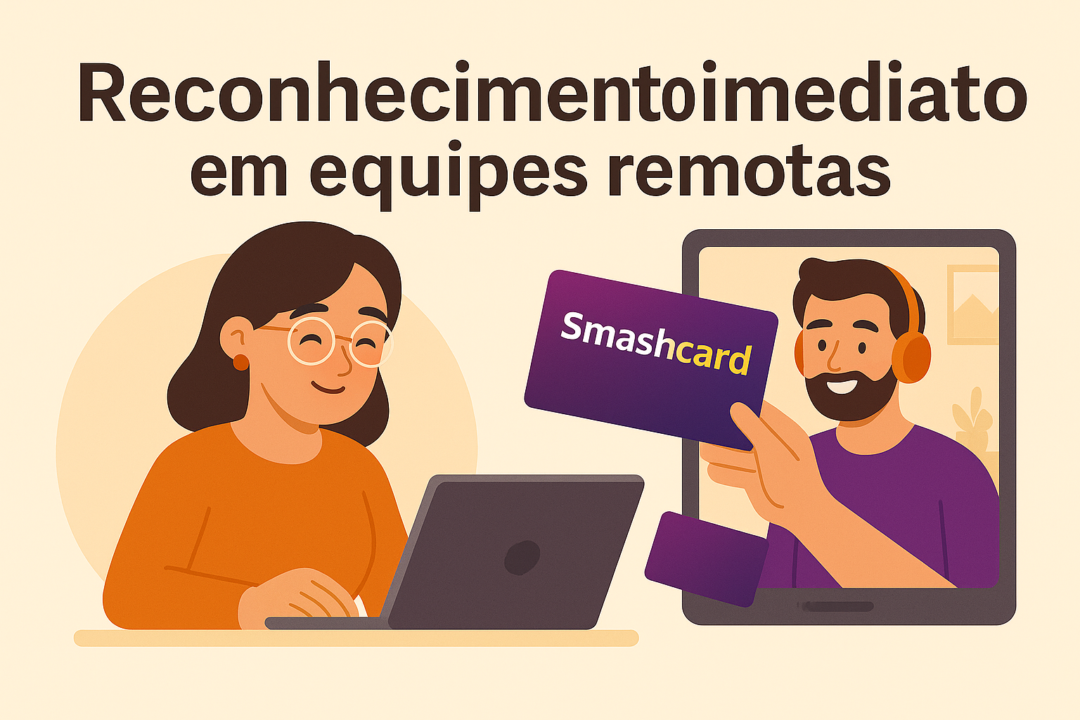 Reconhecimento imediato em equipes remotas: como engajar times à distância