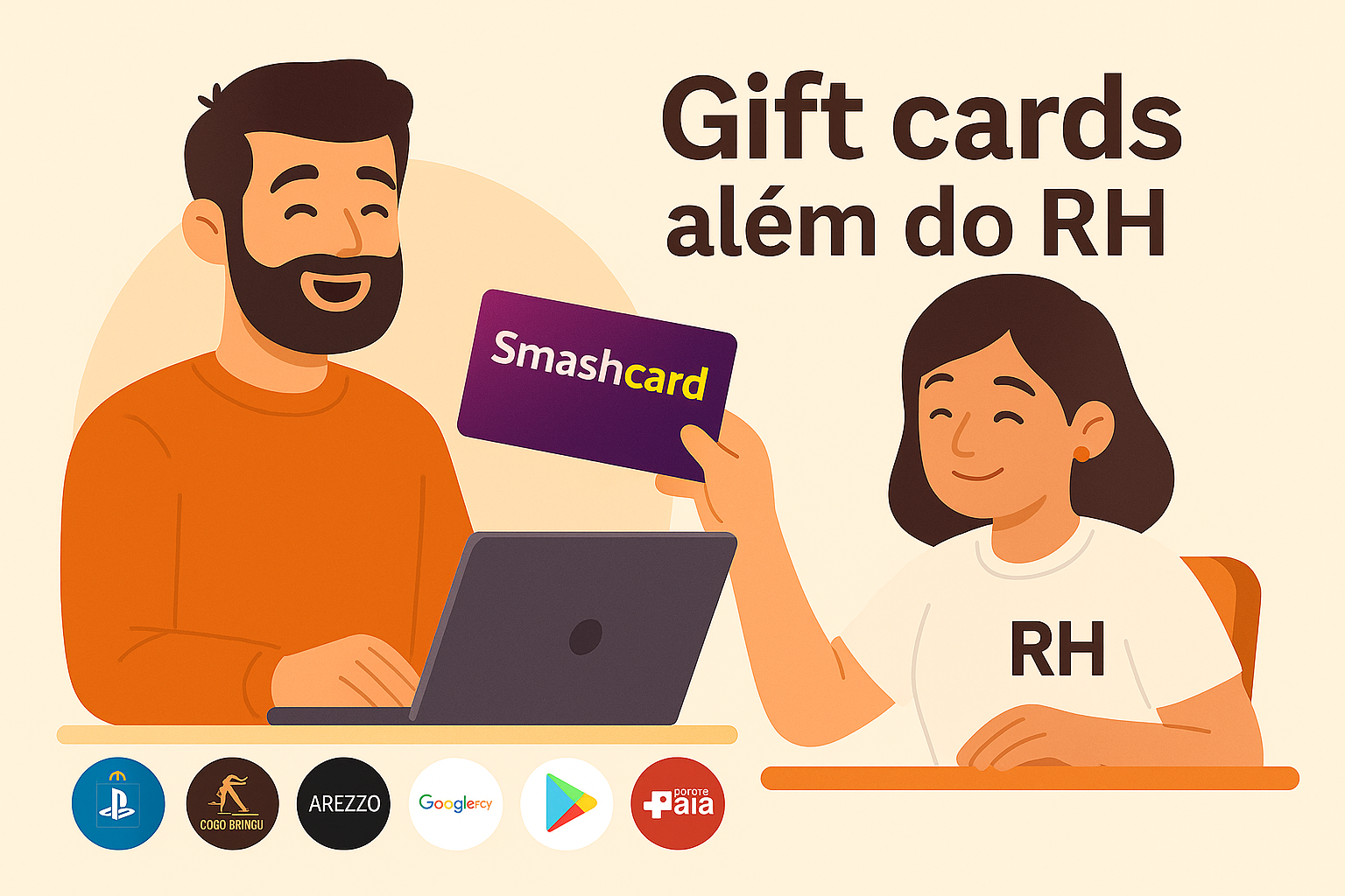 Gift cards além do RH: quais equipes, ocasiões e perfis se beneficiam