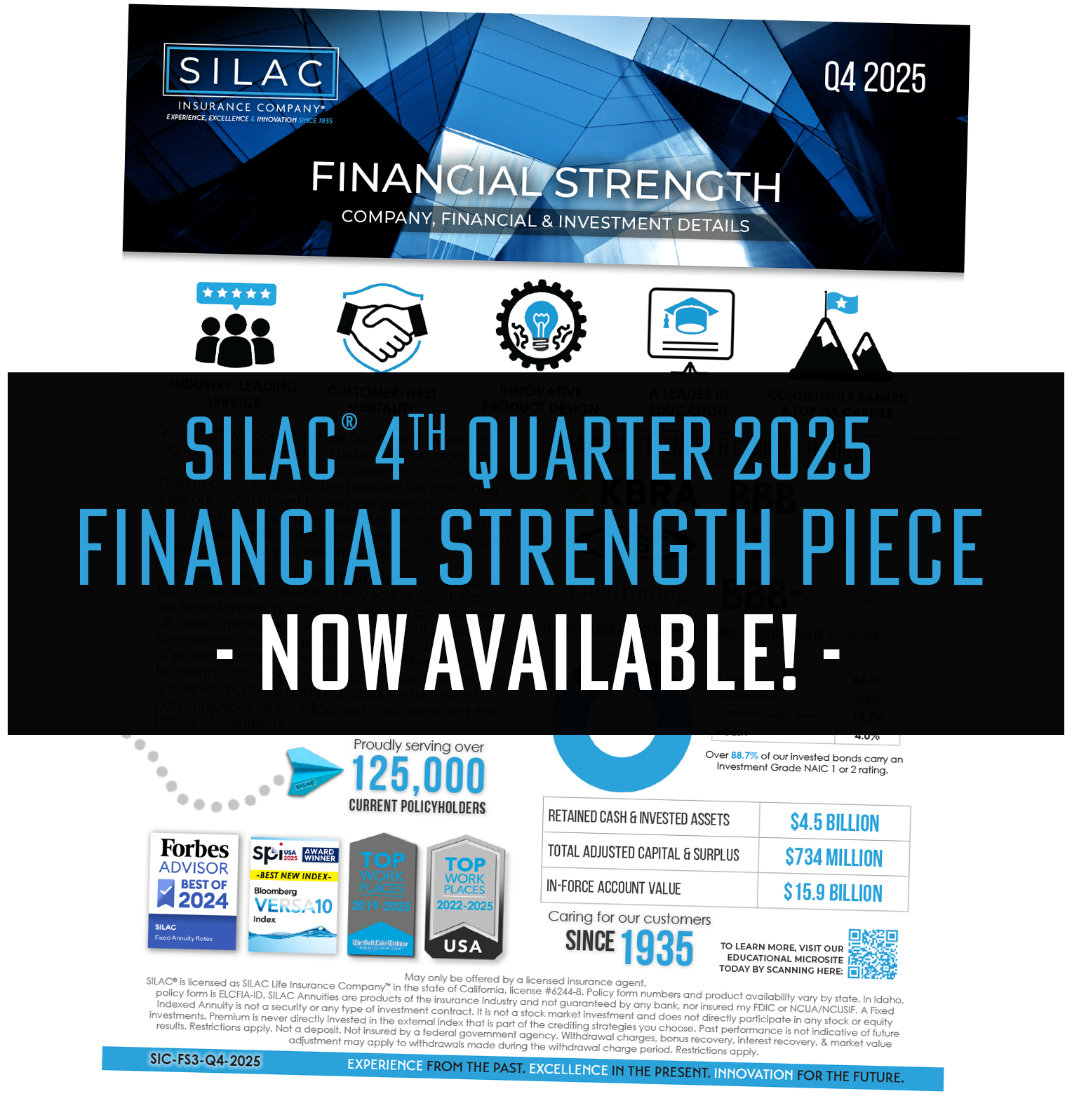 Click to view financial strength piece