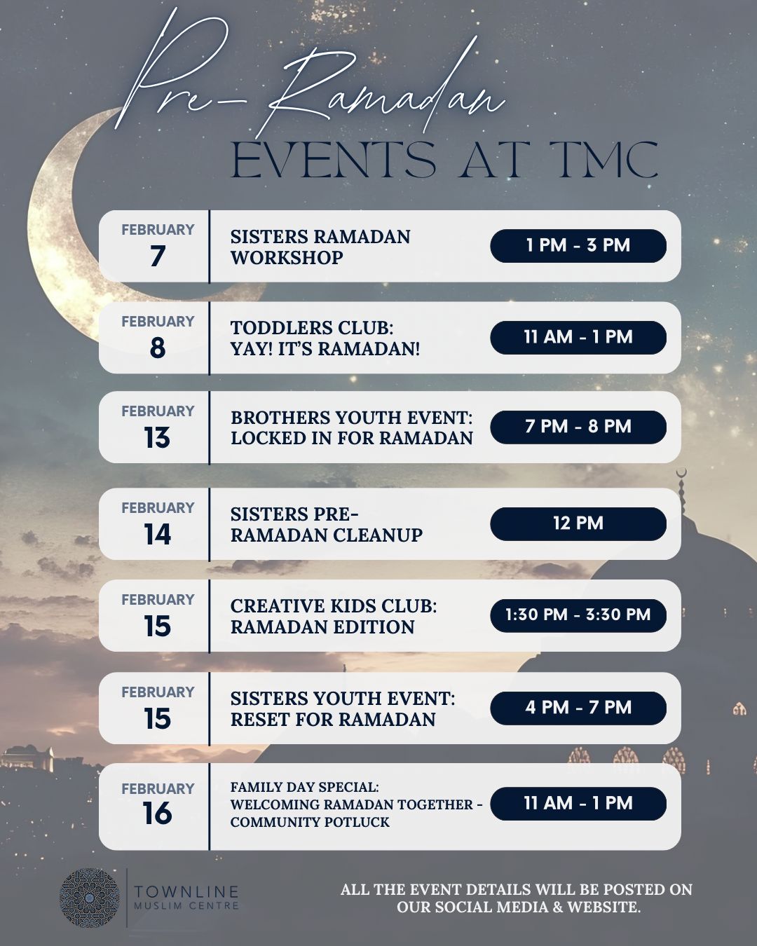 Ramadan Events