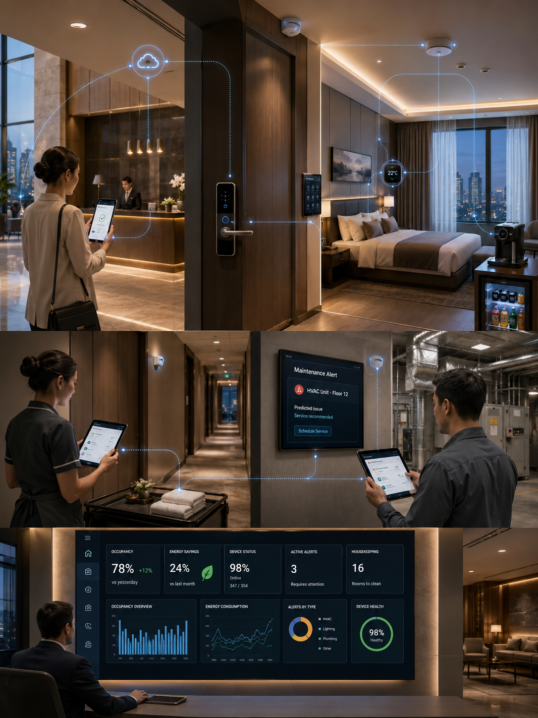 IoT Solutions Used in Hotels