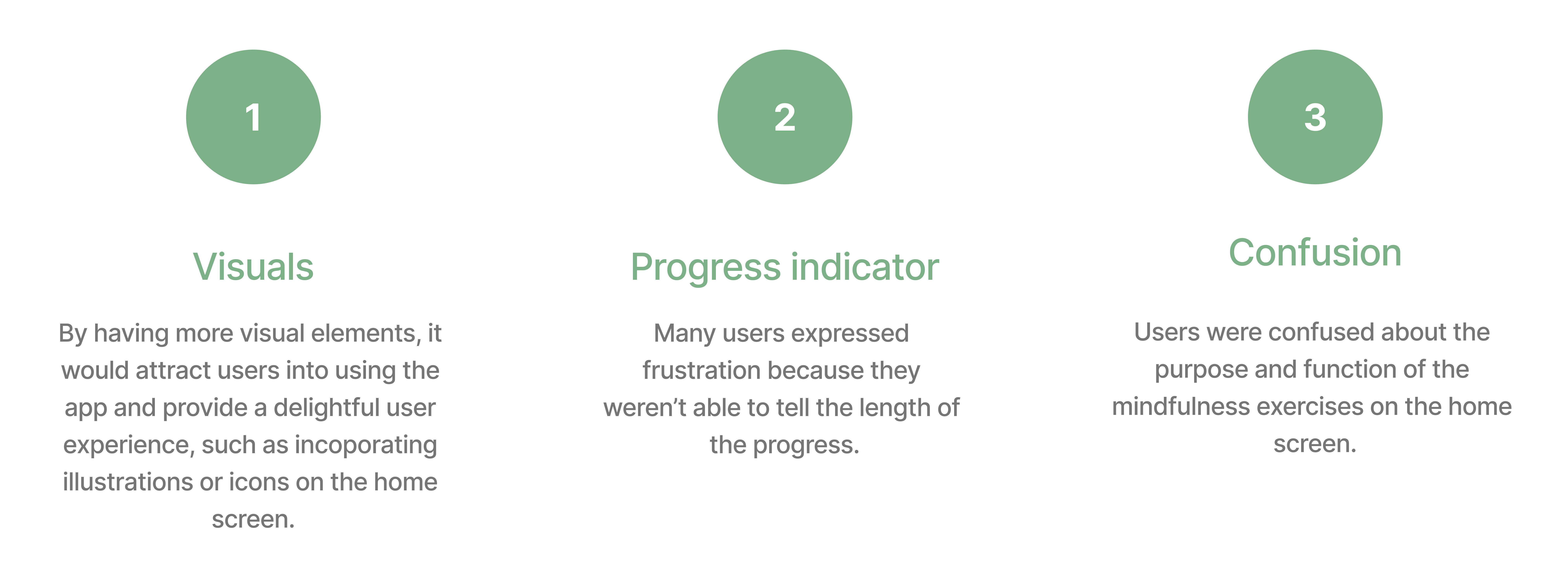 usability testing findings