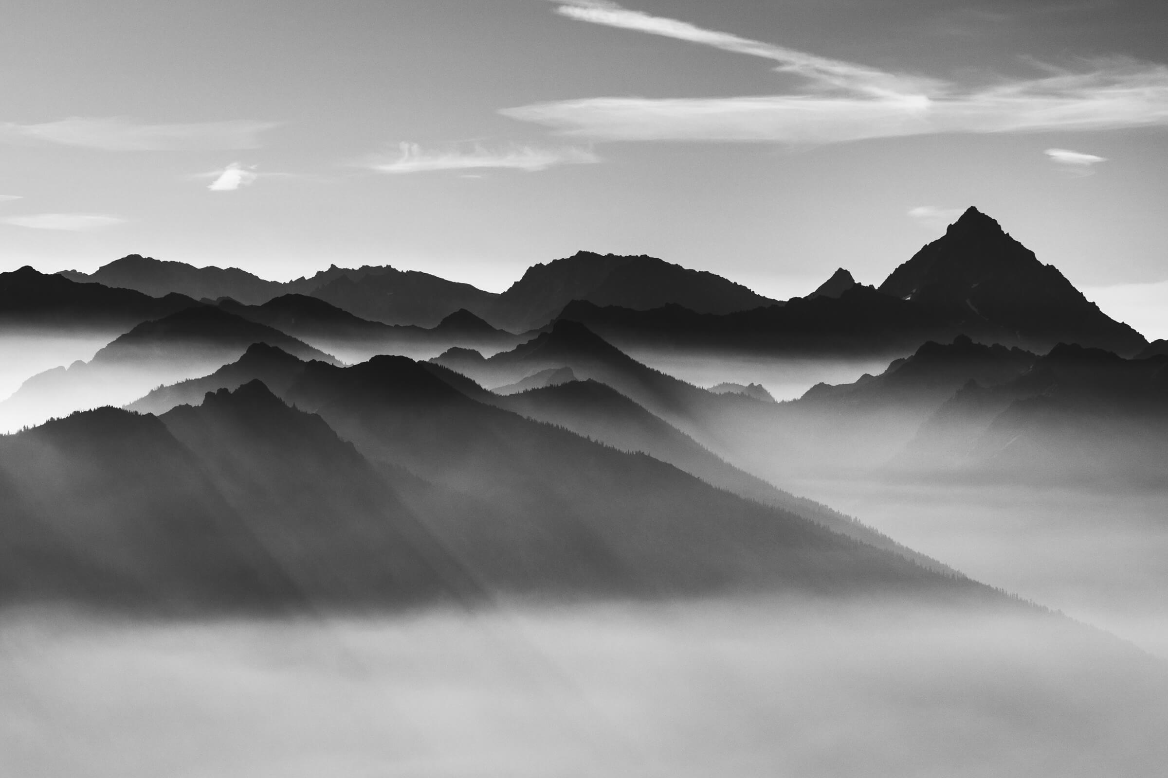 Sunrise from Mount Daniel | Washington