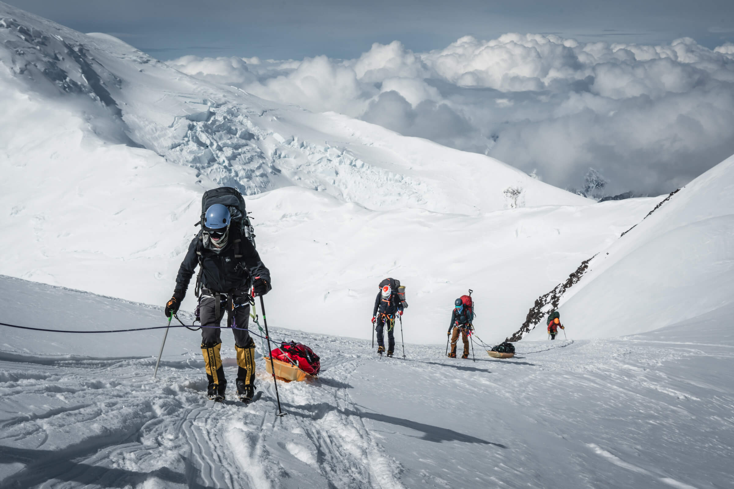 Climbing up Squirrel Hill | Mount Denali