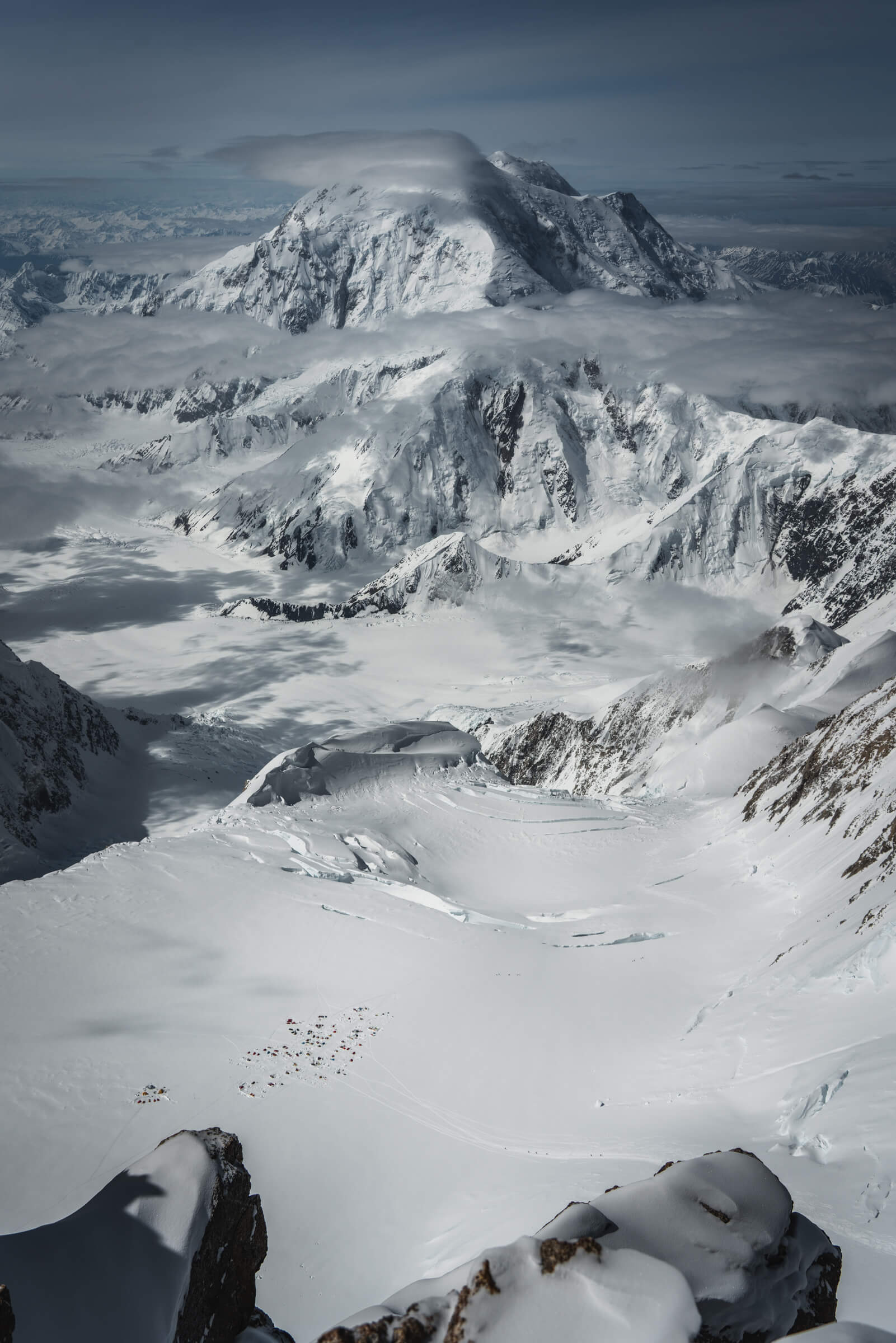 Mount Foraker | Shot from 17K on Denali 