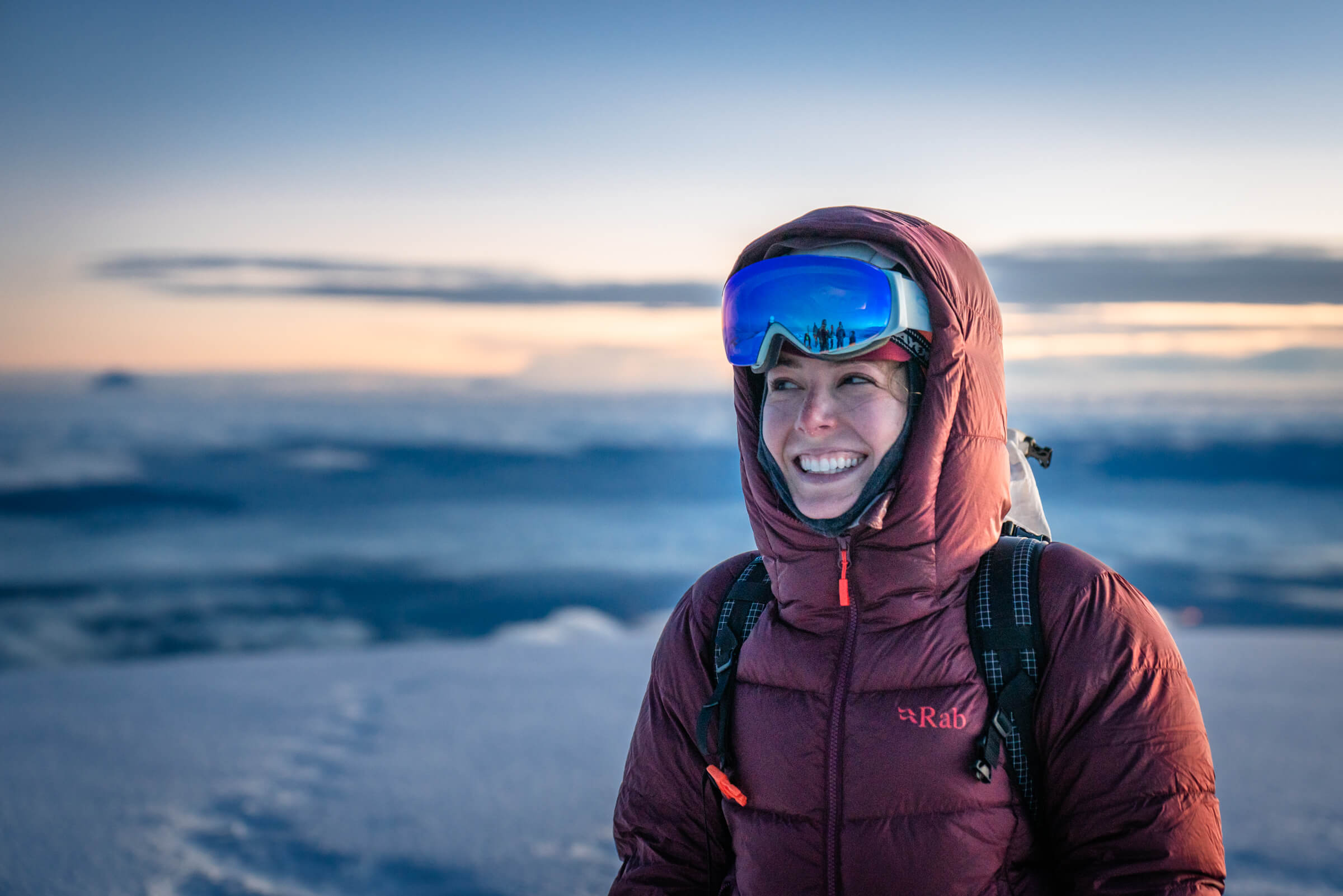 Kaitlyn on the Chimborazo Summit | Ecuador