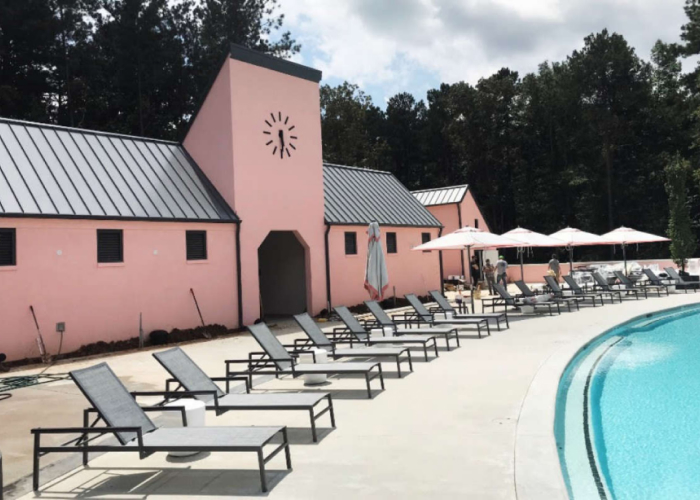 Serenbe Swim Club pool