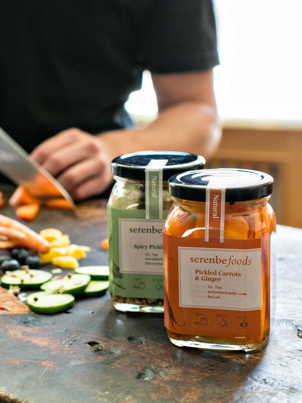 Serenbe organic farm harvest