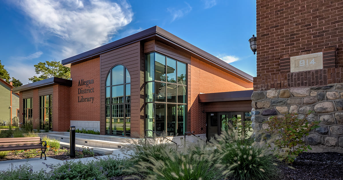 Allegan District Library Allegan, Michigan Learning & Heritage Design