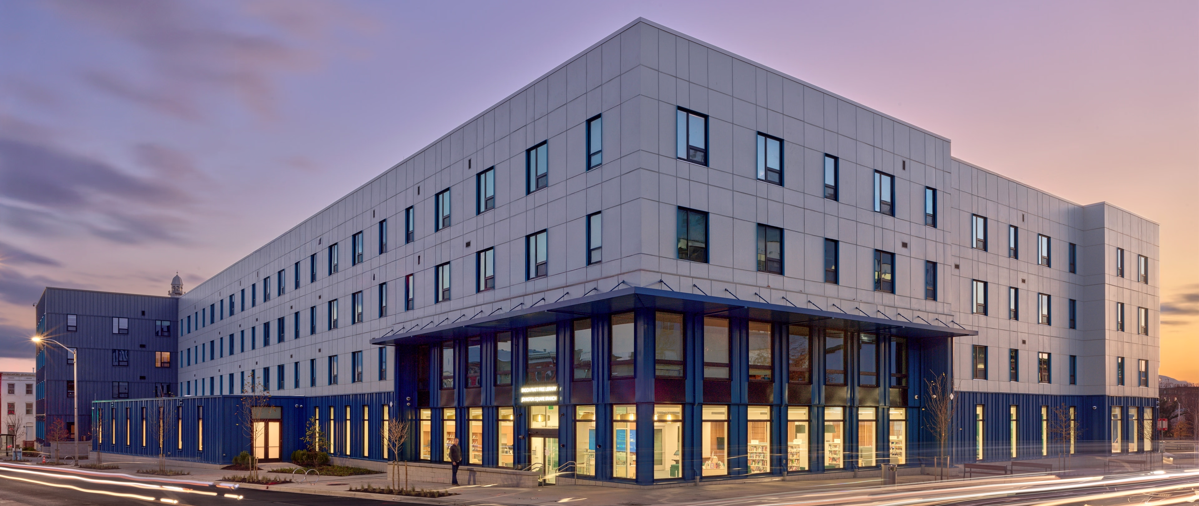 Exterior of the Hammond.