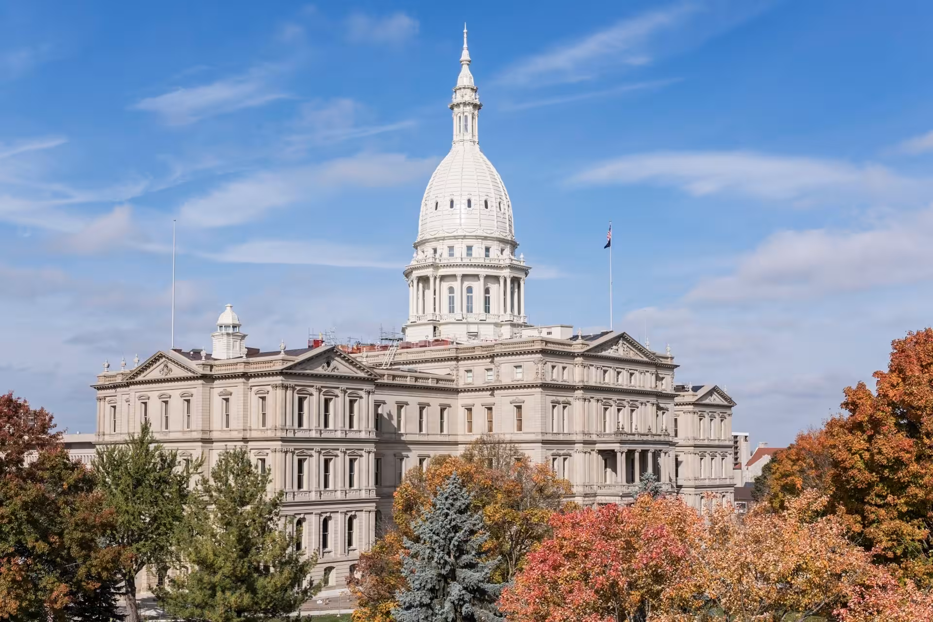 Michigan State Capitol building exterior