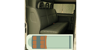 Přestavba Snoeks CrewCab pro Ford Transit V363