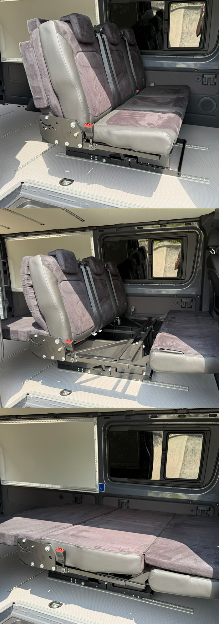 Přestavba OKB lavice - Rock & Roll pro Fiat Ducato X250/X290