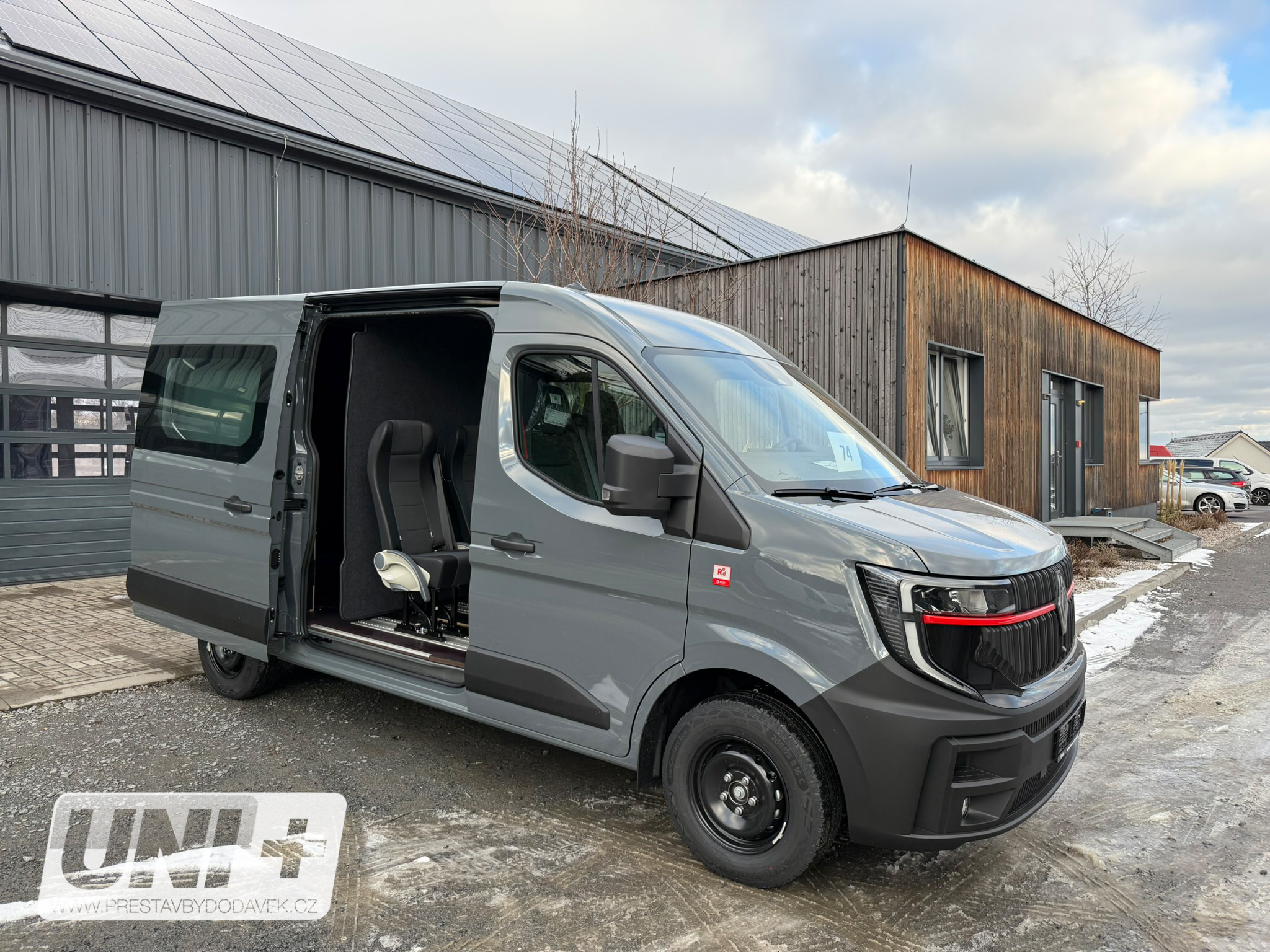 Renault Master XDD L2H2 - UNI+X | RAIL + posuvná dělicí stěna