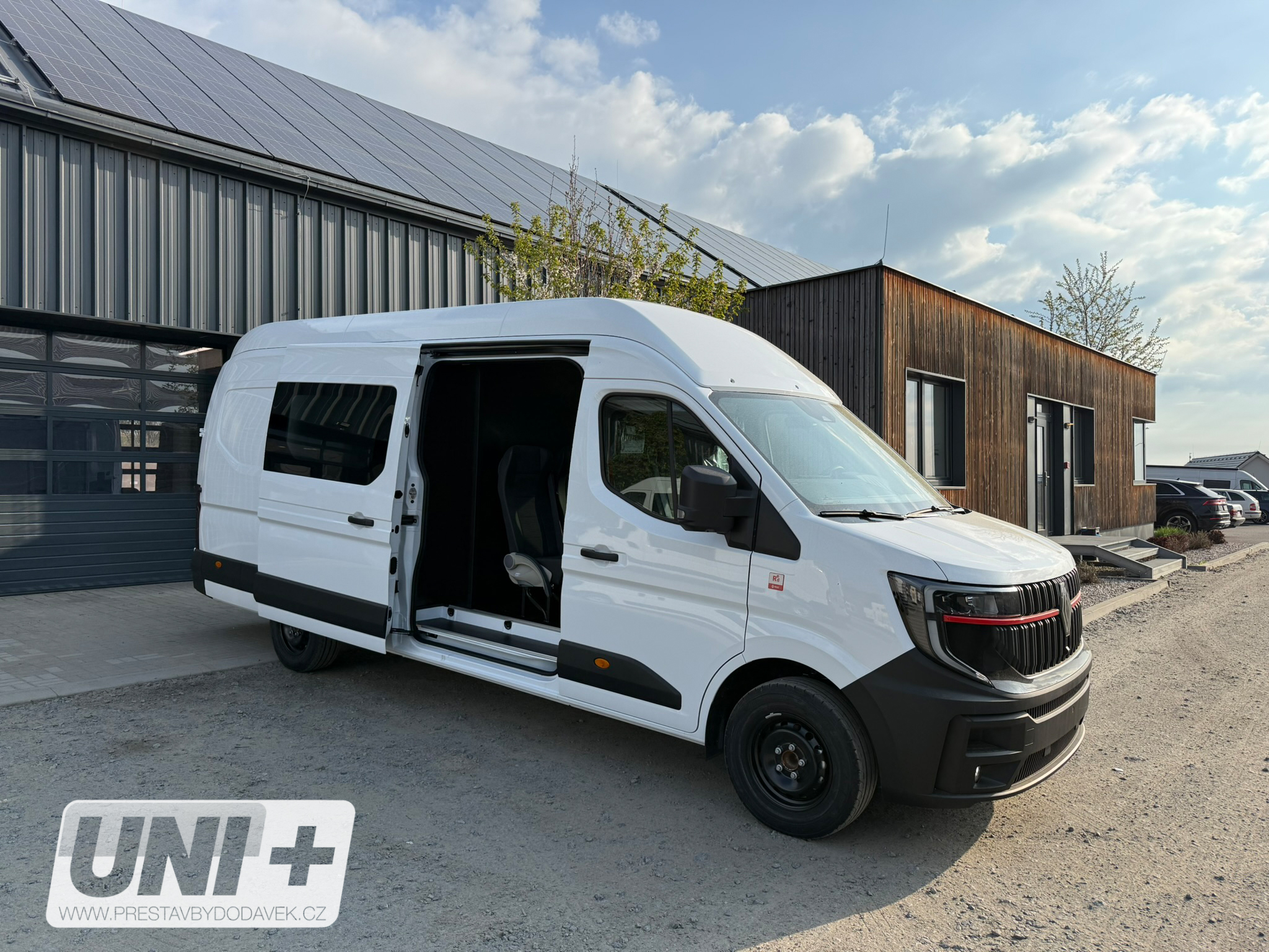 Renault Master XDD L4H3 - UNI+X | FIX + prachotěsná dělící stěna
