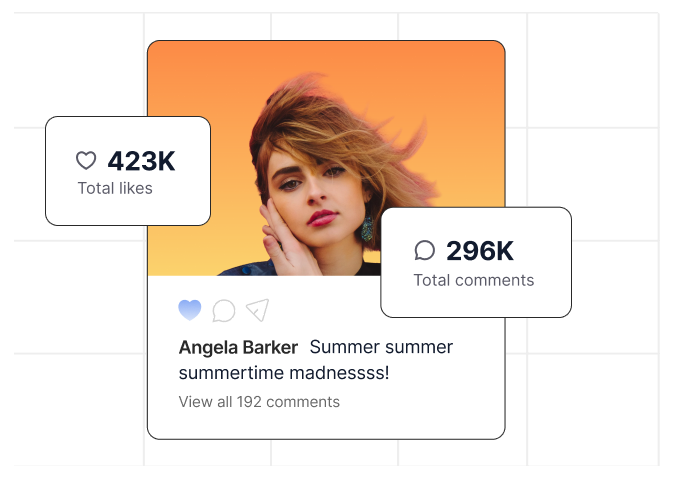 In-app analytics for creators
