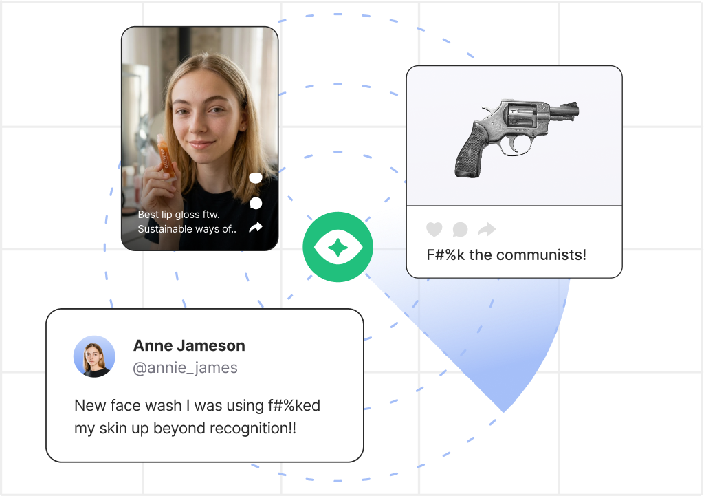 Social footprint screening for background checks