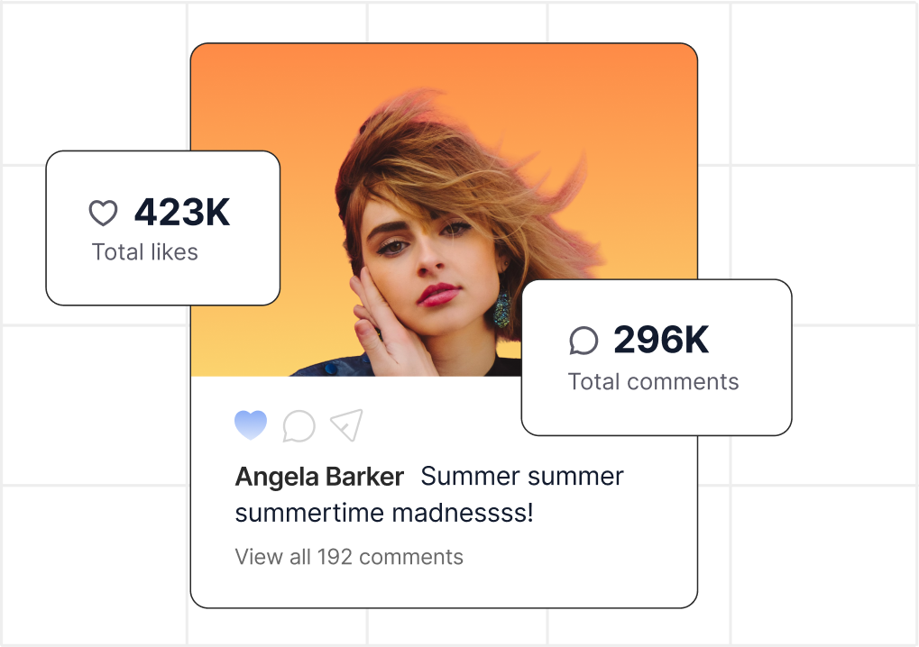 In-app analytics for creators