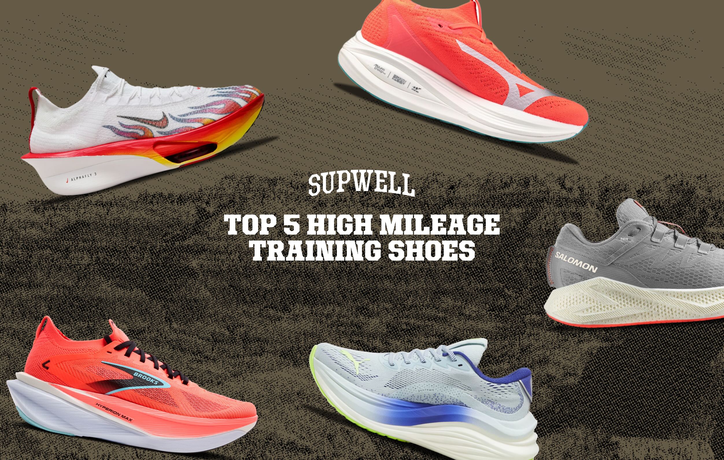 Top 5 High Mileage Running Shoes