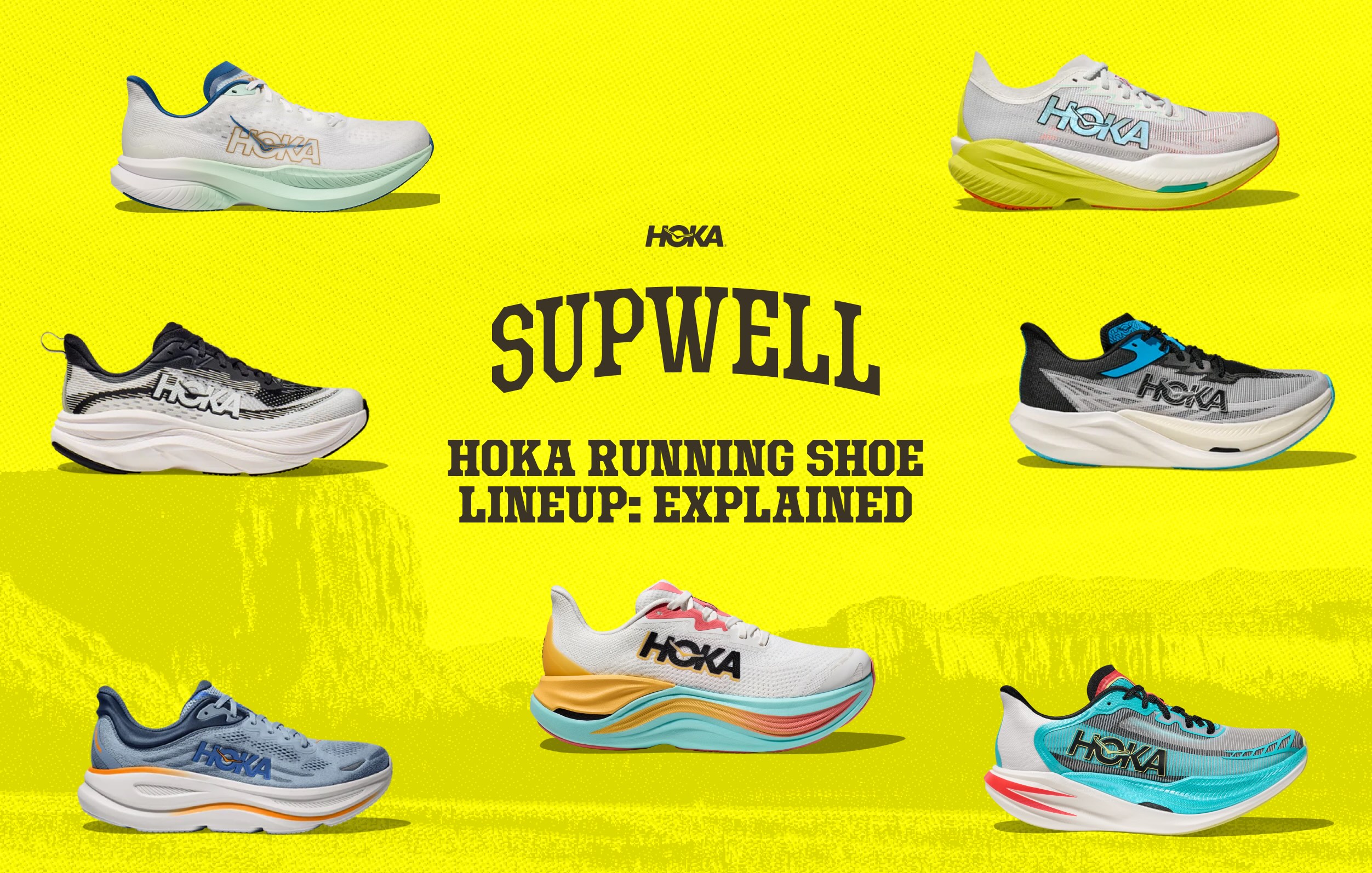 The Hoka Running Shoe Lineup Explained