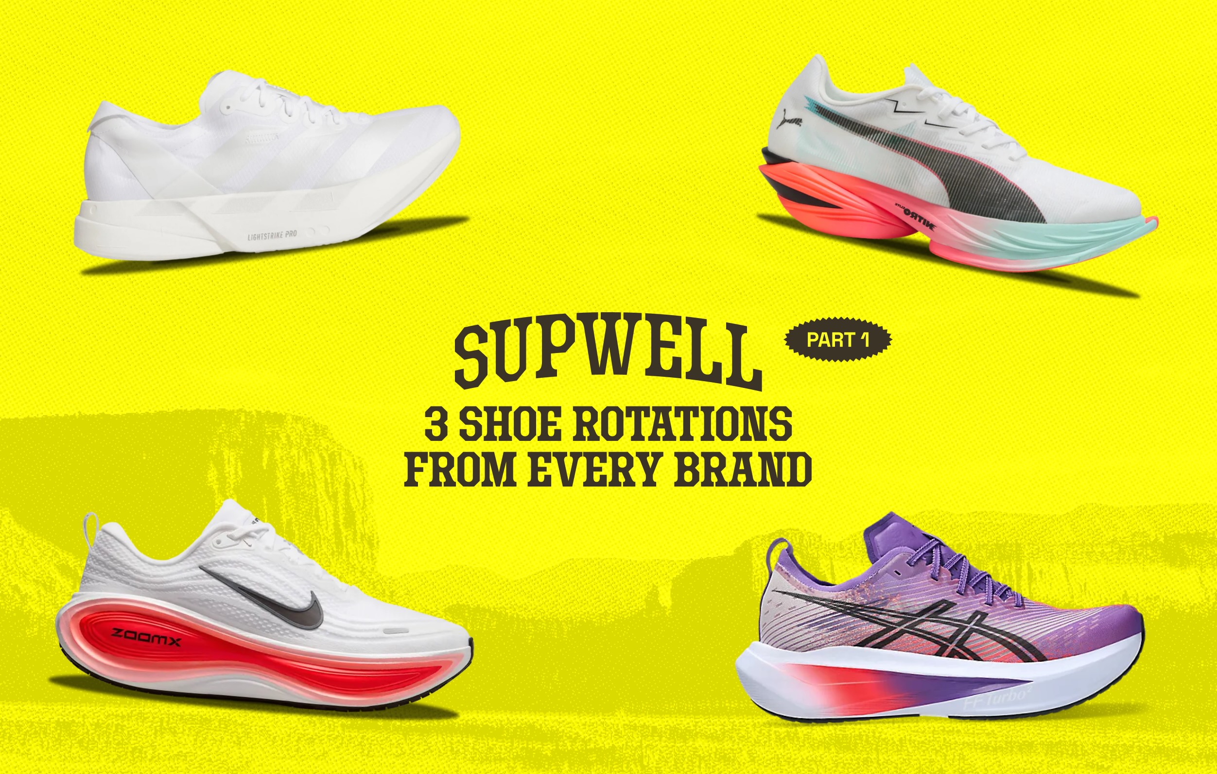 3 Running Shoe Rotations from Every Brand - Part 1